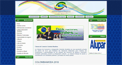 Desktop Screenshot of colombobrasilera.com